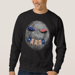 Sudadera Eyelids Bandera De La Independencia De Eeuu