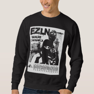 Sudadera EZLN Hecho en Chiapas México Ft. Palenque y jaguar
