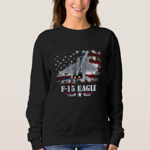 Sudadera F15 Avión militar Jet de la Fuerza Aérea de Águila