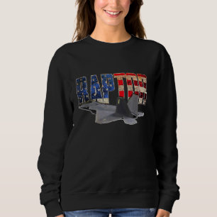 Sudadera F 22 F22 Raptor Jet Fighter Plane Us Flag Pilot