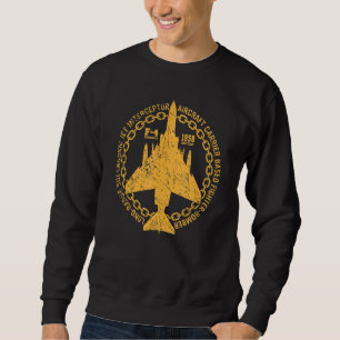 Sudadera F 4 Aeródromo Interceptor Jet Fantom Ii Figher Bom