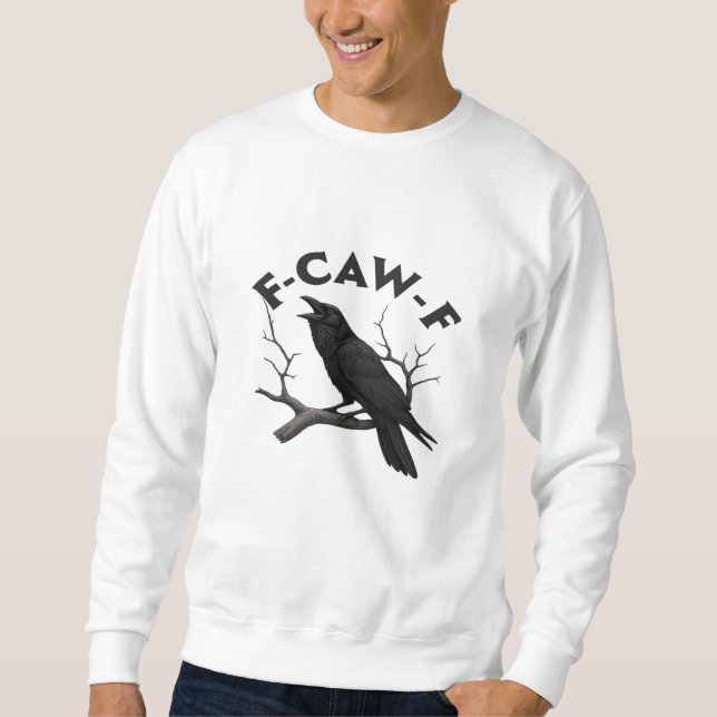 Sudadera F Caw F Estética Creativa Esencial (Anverso)