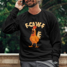 ¡F-CAW-F! Gallo de dibujos animados divertido y so
