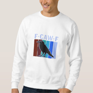 Sudadera F-Caw-F Gráfico Creativo Clásico