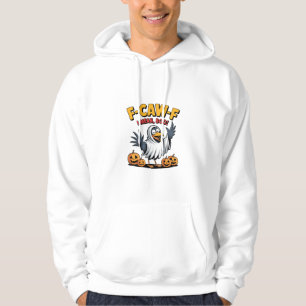 Sudadera F-Caw-F Me Refiero A Boo Gracioso Cráneo Halloween