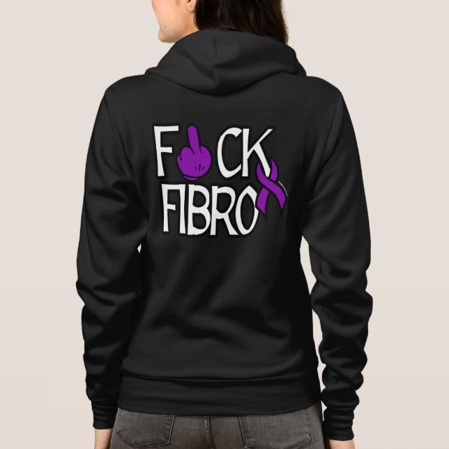 SUDADERA F#CK FIBRO (Reverso)