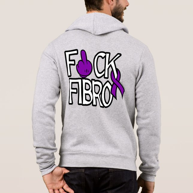 SUDADERA F#CK FIBRO (Reverso)