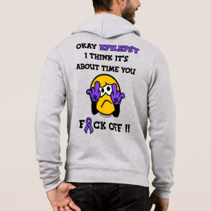 Sudadera F#CK OFF...Epilepsia