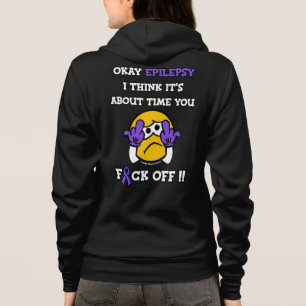 Sudadera F#CK OFF...Epilepsy Hoodie