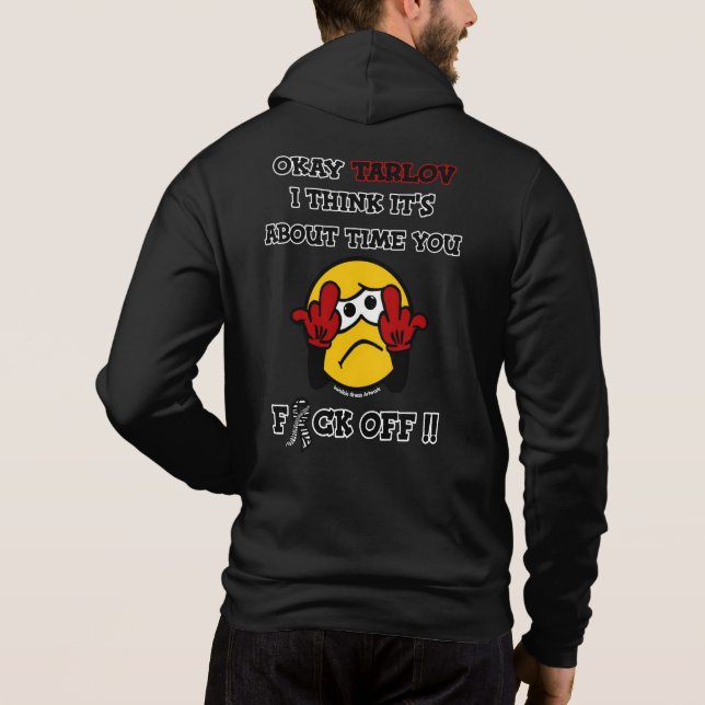 Sudadera F#CK OFF...Tarlov Cyst (Reverso)