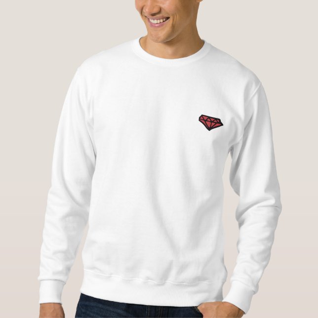 Sudadera F.I.O. “Diamond” sweatshirt Light  (Anverso)