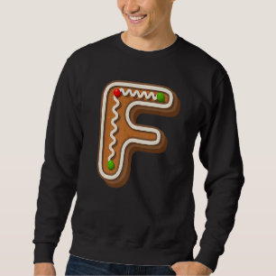 Sudadera F Navidades de capital más inteligentes Cookie Alp