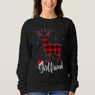 Sudadera Fa de los Navidades de la caña de renos de Novia