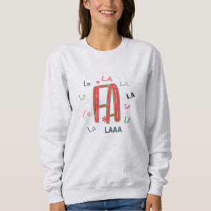 Sudadera Fa La Adorable Mujeres Navidades Hoodie