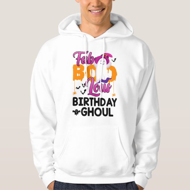 Sudadera Fab Boo Lous, Chicas de Halloween (Anverso)