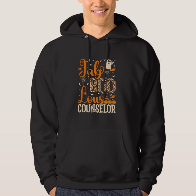 Sudadera Fab Boo Lous Consejero Halloween (Anverso)