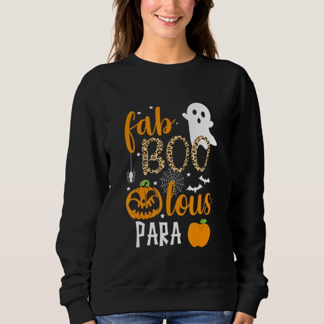 Sudadera Fab Boo Lous Para Ghost Halloween (Anverso)