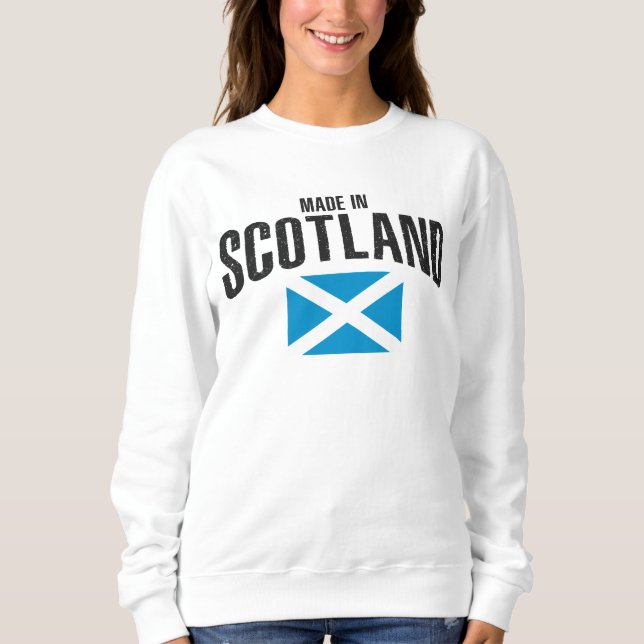 Sudadera Fabricado en Escocia (Anverso)