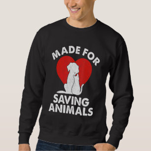 Sudadera Fabricado Para Salvar Animales Veterinarios Vet Te