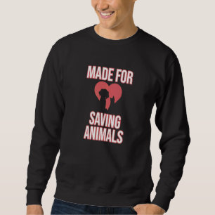 Sudadera Fabricado Para Salvar Animales Veterinarios Veteri
