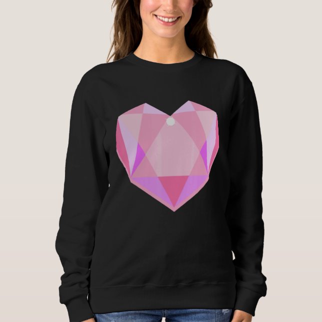 Sudadera Fabuloso Brillo Estilo Rhinestone Escuchar (Anverso)