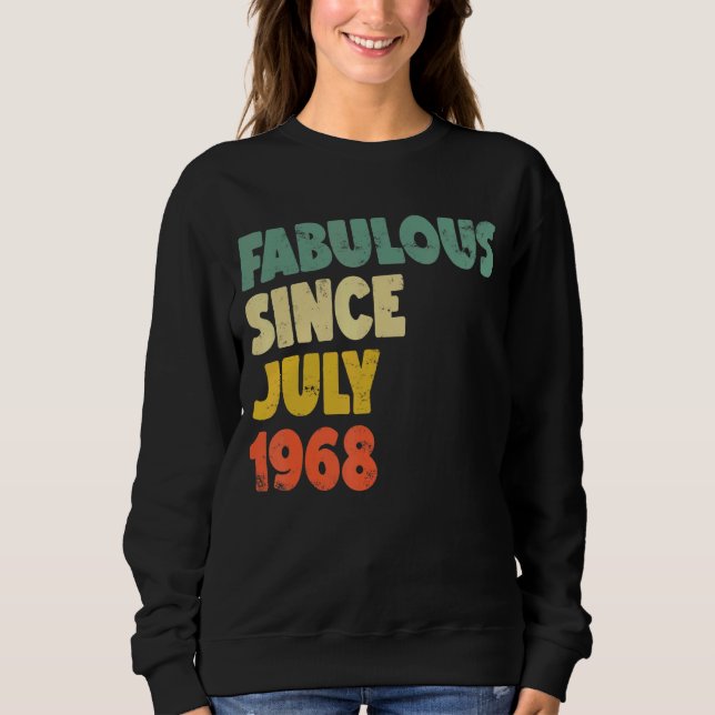 Sudadera Fabuloso desde julio de 1968: Nacimiento de una jo (Anverso)