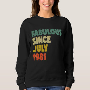 Sudadera Fabuloso desde julio de 1981: Nacida una joven Chi