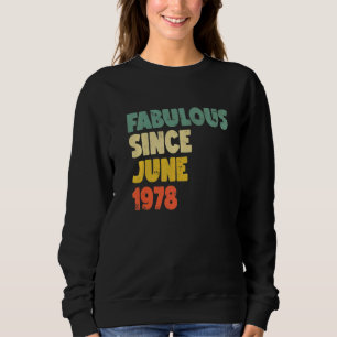 Sudadera Fabuloso desde junio de 1978: Nacimiento de una jo
