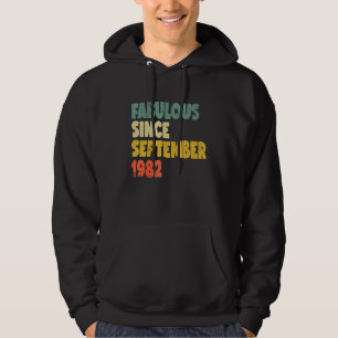 Sudadera Fabuloso Desde Septiembre De 1982 Niño Chica Mujer