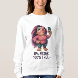 Sudadera Fabuloso Influenciador De Troll Confiable
