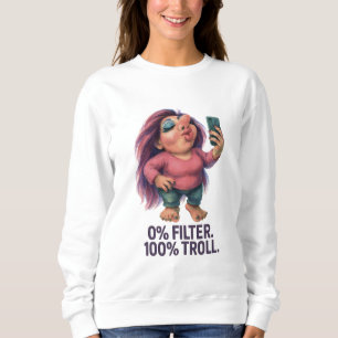 Sudadera Fabuloso Influenciador De Troll Confiable