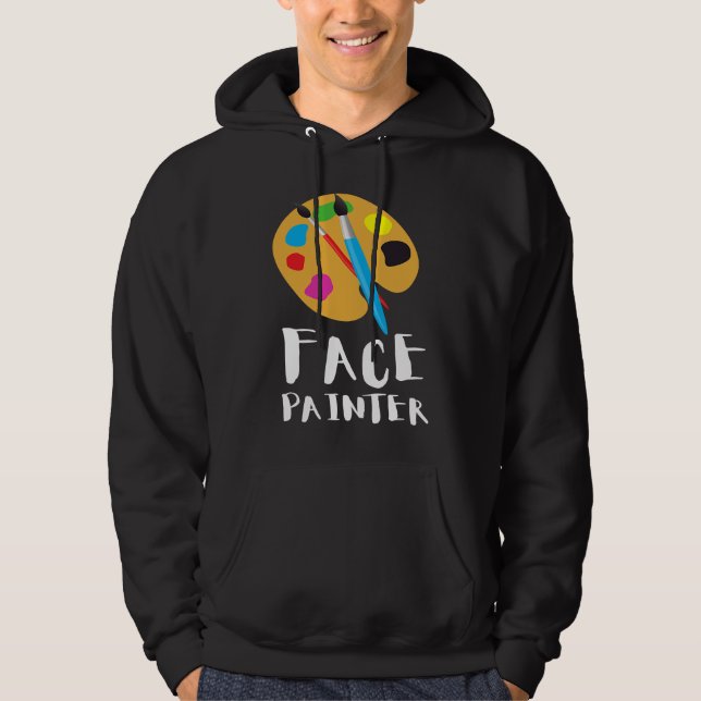 Sudadera Face Painter And Face Painting (Anverso)