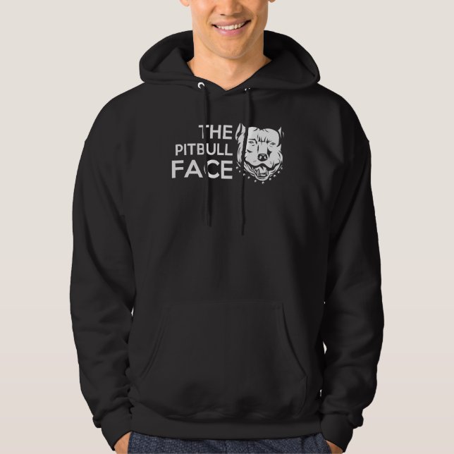 Sudadera Face Pitbull Dog (Anverso)