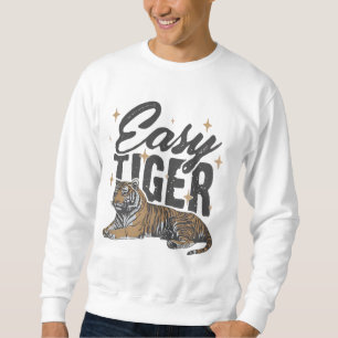 Sudadera "Fácil diseño de tigres"