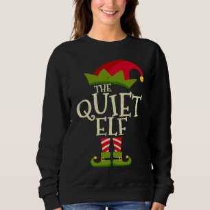 Sudadera Fácil El traje de Navidad del elfo tranquilo para
