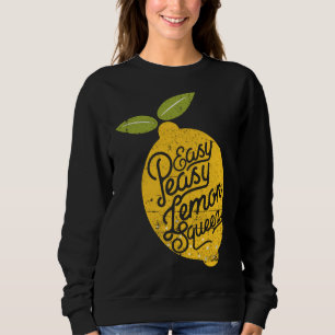 Sudadera Fácil Peasy Lemon Squeezy Citrus Fruit Peel Regalo