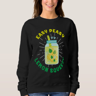 Sudadera Fácil Peasy Lemon Squeezy Lemonade Juice Stand Lem
