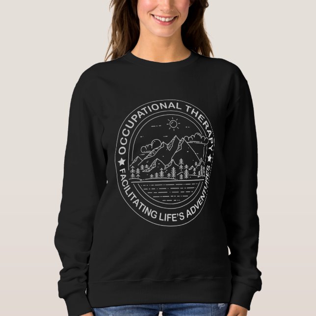 Sudadera Facilitating Life s Adventures OT Occupational The (Anverso)