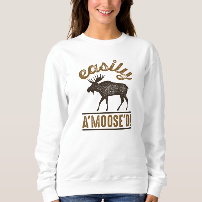 Sudadera Fácilmente A’Moose’D (Anverso)