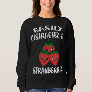 Sudadera Fácilmente Distraído Por El Amante De Frutas De Fr