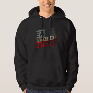 Sudadera Fácilmente Distraído Por El Humor De Las Mamás Cal