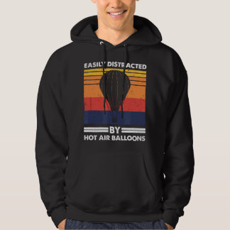 Sudadera Fácilmente Distraído Por Globos Aerostáticos, Pilo