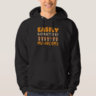 Sudadera Fácilmente Distraído Por Hongos Hongos Sopa De Mad