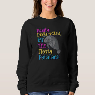 Sudadera Fácilmente Distraído Por Las Patatas Flotantes Man