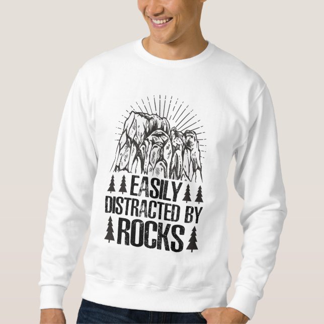 Sudadera fácilmente distraído por las rocas (Anverso)