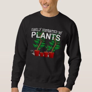 Sudadera FÁCILMENTE DISTRAÍDO POR PLANTAS Unisex