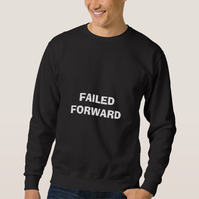 Sudadera Failed Forward (Anverso)