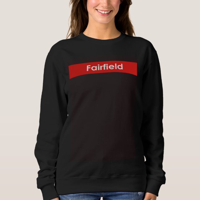 Sudadera Fairfield California (Anverso)