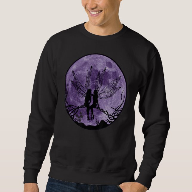 Sudadera Fairy Moonlight Mystical Magtical Fairies Forest F (Anverso)