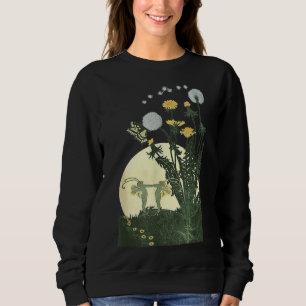 Sudadera Fairy Woodland Flower Garden Dance Moon